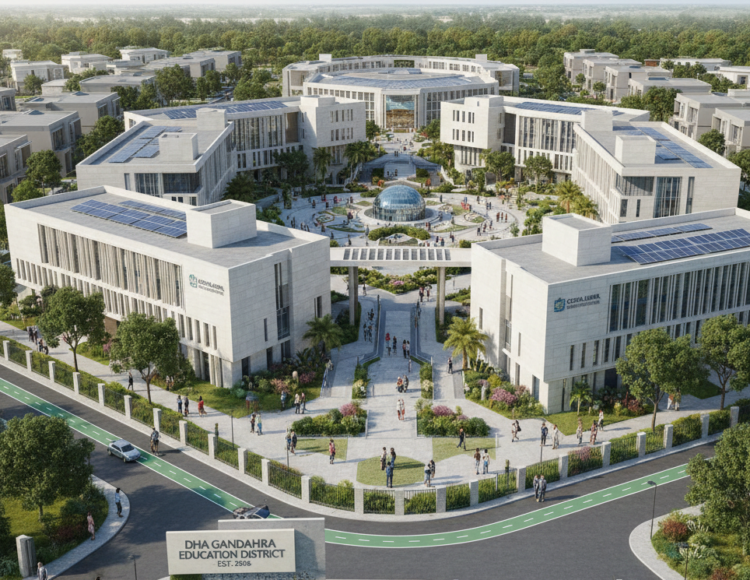 The Education District at DHA Gandhara